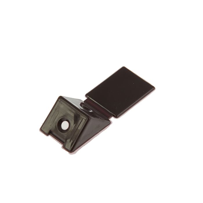 Уголок монтажный, пластиковый, цвет красное дерево темное