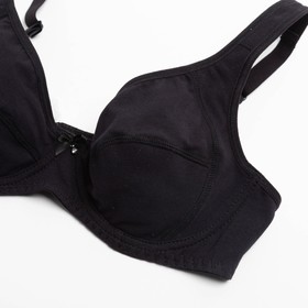 

Бюстгальтер женский BS0481-1 цвет чёрный (black), р-р 80D