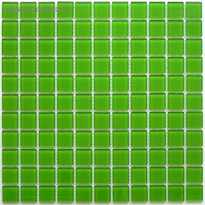цена Мозаика стеклянная Bonaparte, Green glass 300х300х4 мм