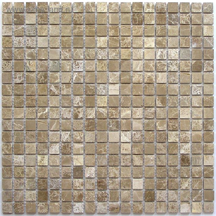 Мозаика из натурального камня Bonaparte, Madrid-15 slim POL 305х305х4 мм
