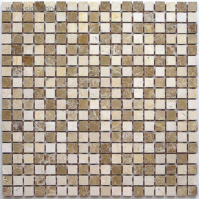 

Мозаика из натурального камня Bonaparte, Sevilla-15 slim POL 305х305х4 мм