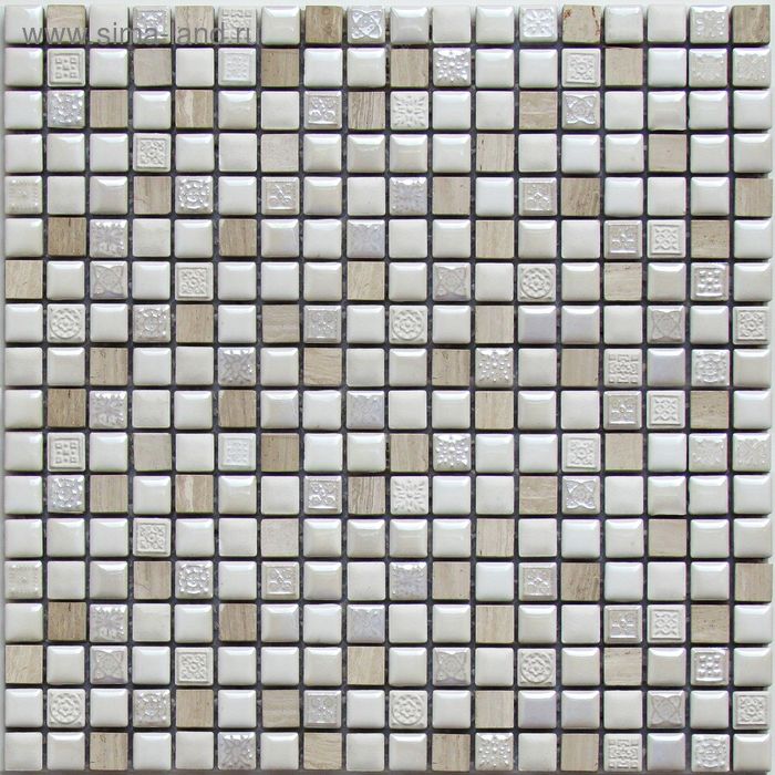 Мозаика керамическая Bonaparte, Iceland 300х300х8 мм