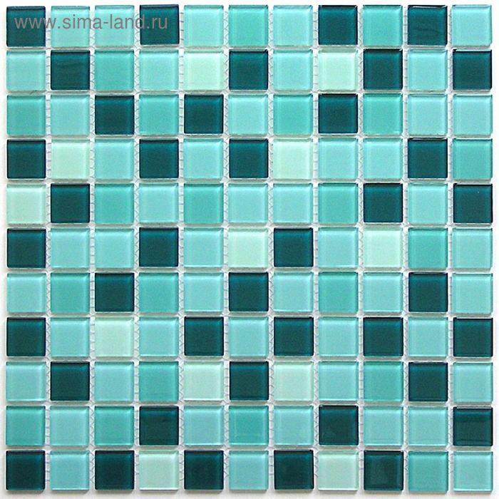 цена Мозаика стеклянная Bonaparte, Maldives 300х300х4 мм