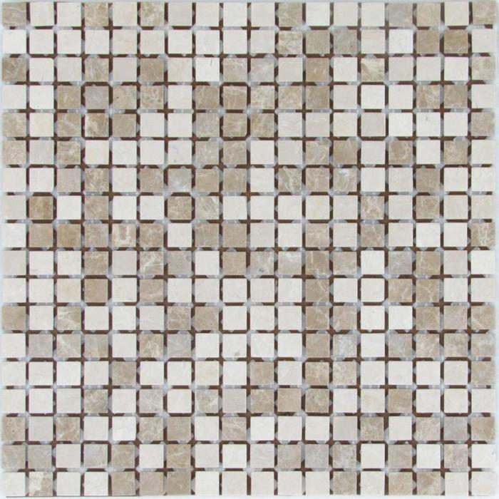 Мозаика из натурального камня Bonaparte, Sevilla-15 slim Matt 305х305х4 мм