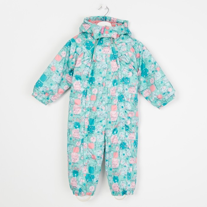 Комбинезон детский, рост 92 см, цвет мятный S17301_М