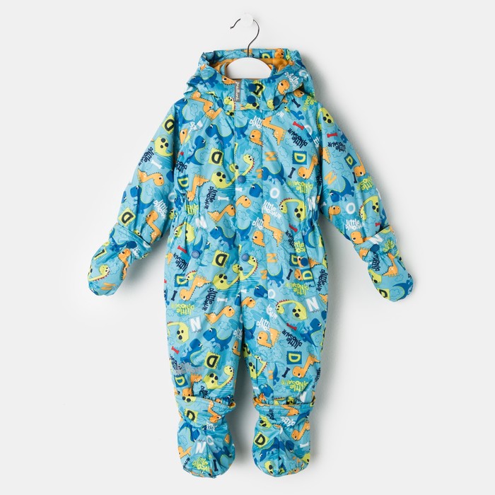 Комбинезон детский, рост 68 см, цвет синий S17401_М