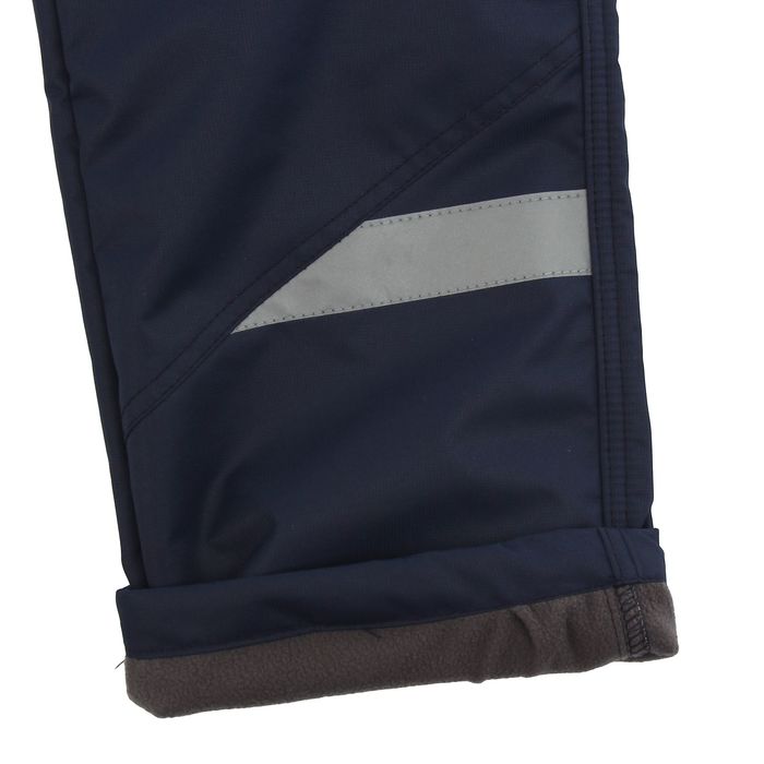 Полукомбинезон для мальчика, рост 110 см, цвет тёмно-синий 11-202М