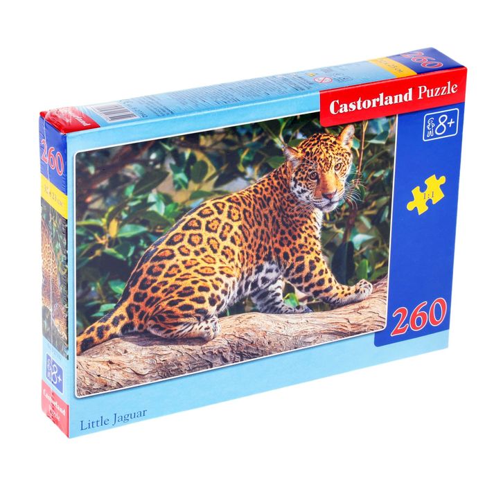 Миди-Пазлы "Маленький ягуар", 260 элементов