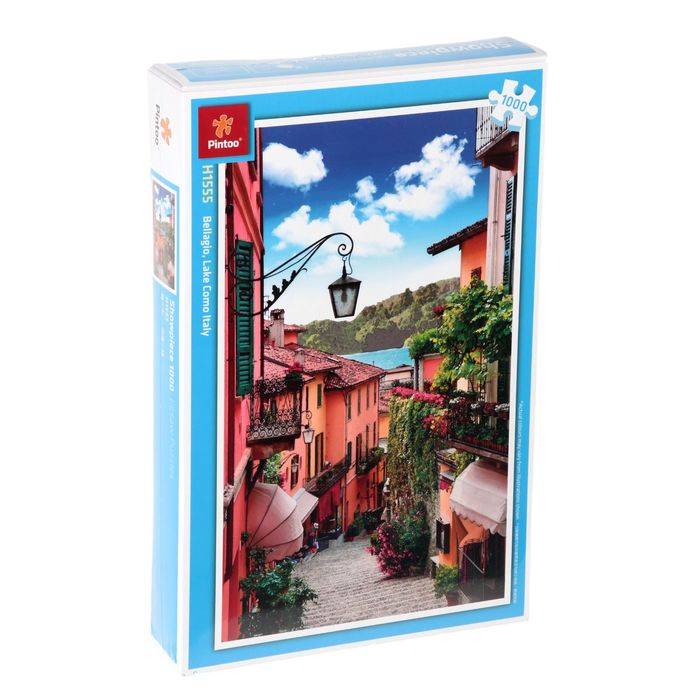 Пазлы "Улица около озера Комо", 1000 элементов