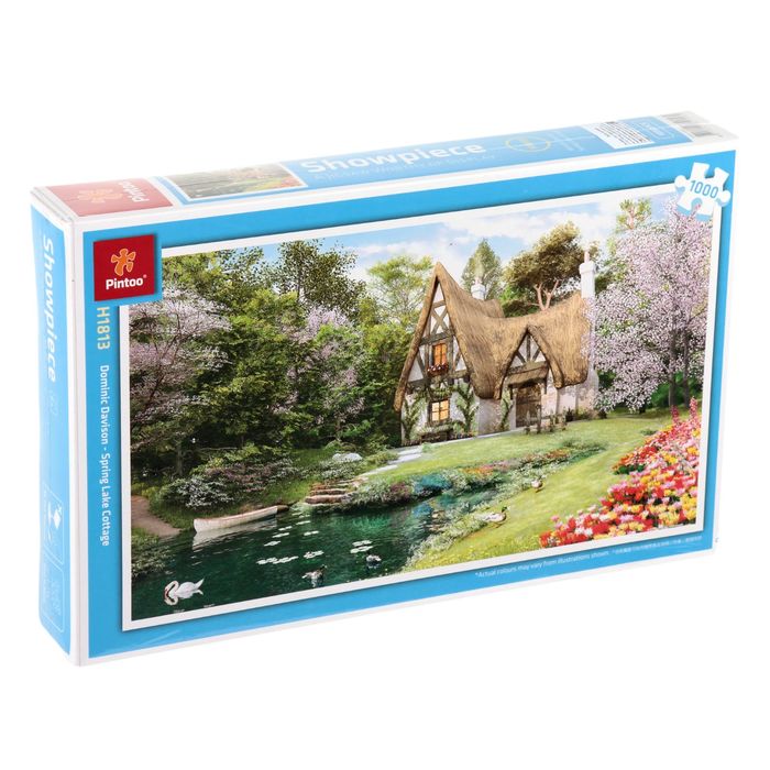 Пазлы "Д. Дэвисон. Весна на озере", 1000 элементов