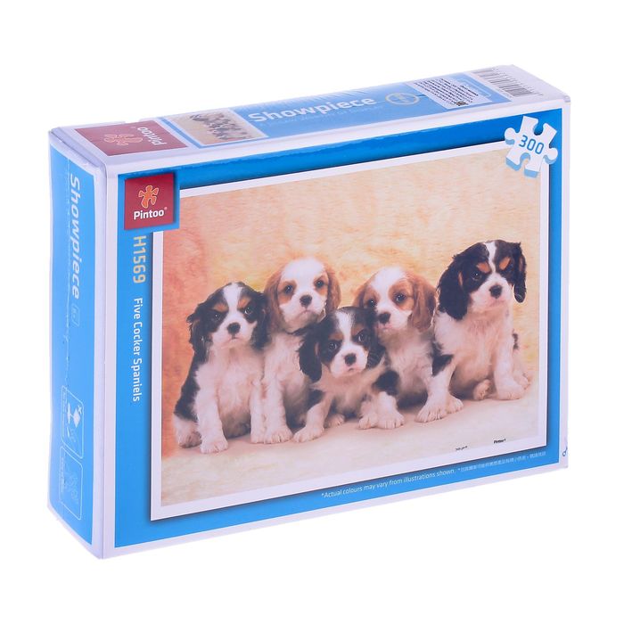 Пазлы "Щенки", 300 элементов