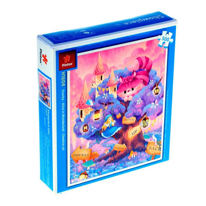 Пазл "Алиса и Чеширский кот", 500 элементов