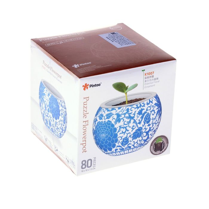 Пазлы "Цветочный орнамент", 80 элементов