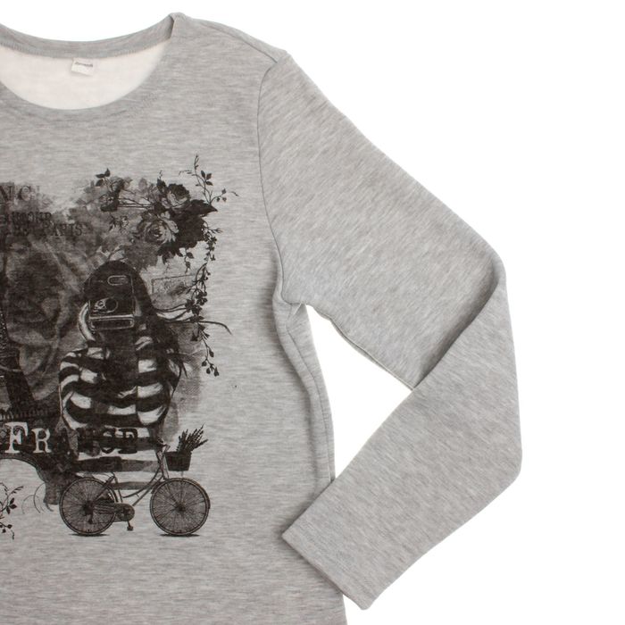 Джемпер женский Марселла 2081 цвет серый меланж, р-р 46