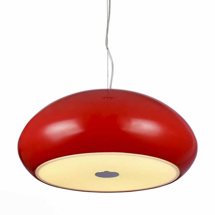 Светильник GLITTER 3x60Вт E27 красный 40x40x100см