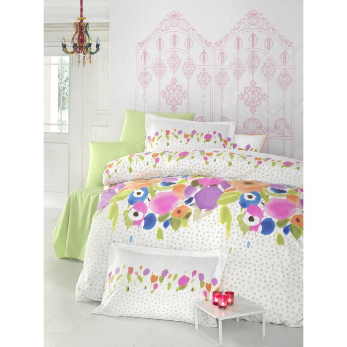 КПБ семейный LAL, размер 240х260 см, 160х220 см- 2 шт., 50х70 см-4 шт., ранфорс 115 гр/м2