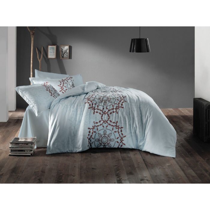 Постельное бельё евро ARTINA 2, размер 240х260 см, 200х220 см, 50х70 см-4 шт., сатин, 125 гр/м2   22