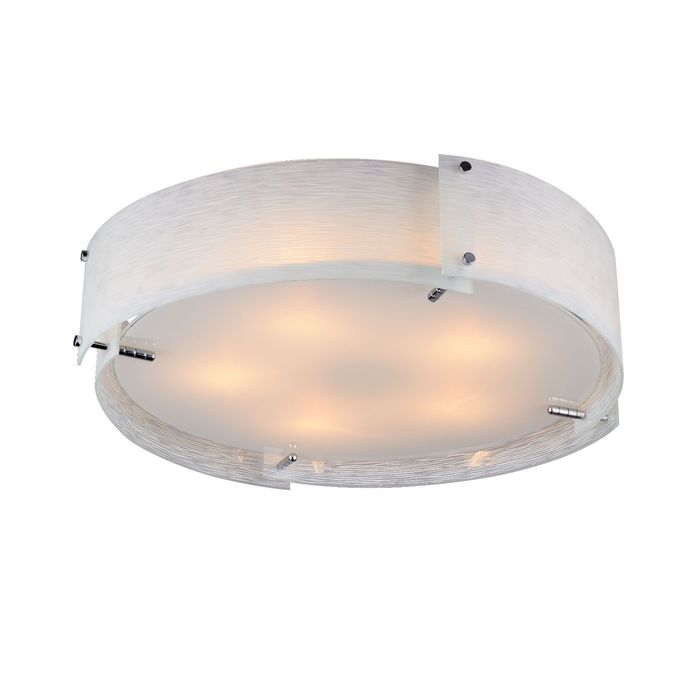 Люстра DONY 5x60Вт Е27 хром 55x55x15см