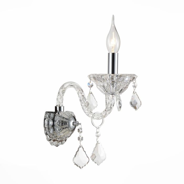 Бра SUBLIME 40Вт Е14 хром 28см