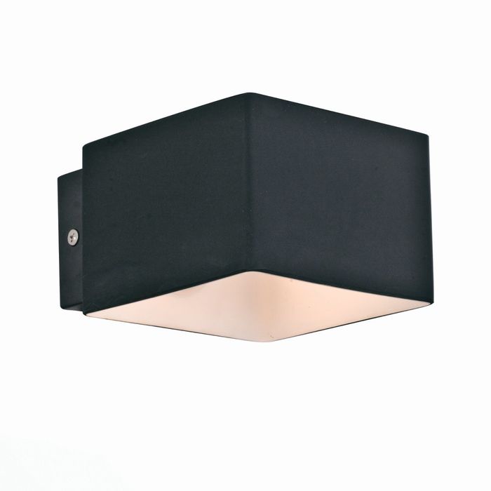 Бра CONCRETO 40Вт G9 черный 10,2x10,2см