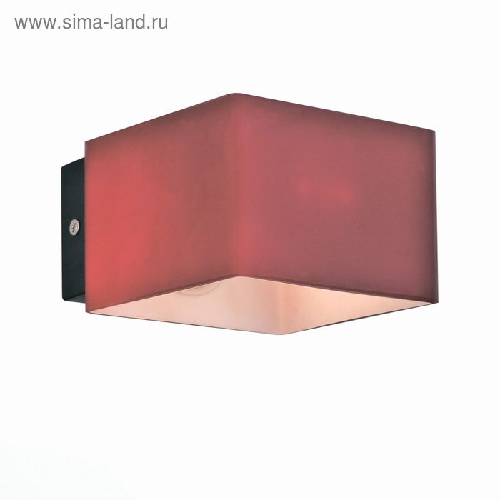 фото Бра concreto 40вт g9 бордовый 10,2x10,2см st luce