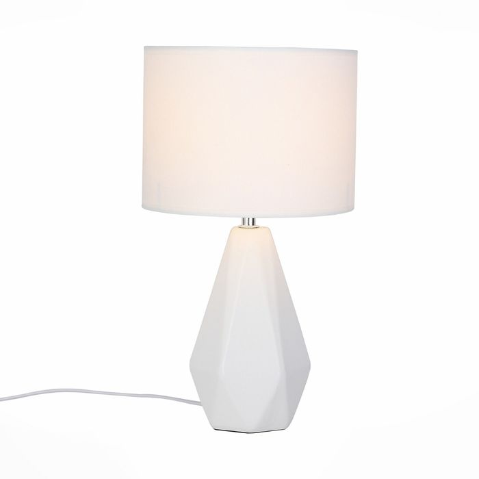 Настольная лампа LATTE 60Вт Е27 кремовый 20x20x37см