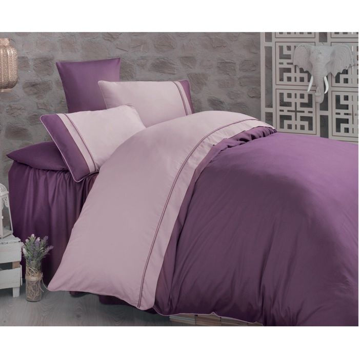 Постельное бельё евро KHARMA V2, размер 240х260 см, 200х220 см, 50х70 см-4 шт., сатин 125 гр/м2   22