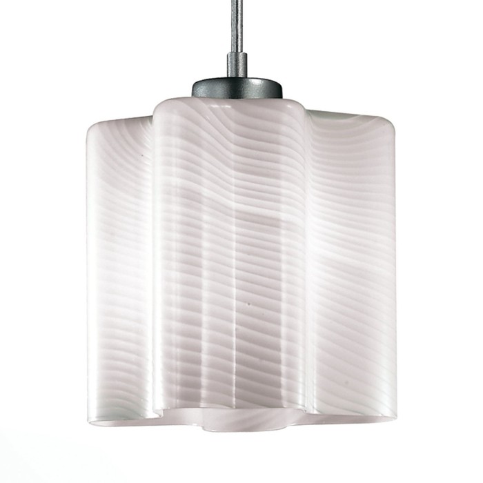 Светильник ONDE 60Вт E27 серебро 19x19x120см