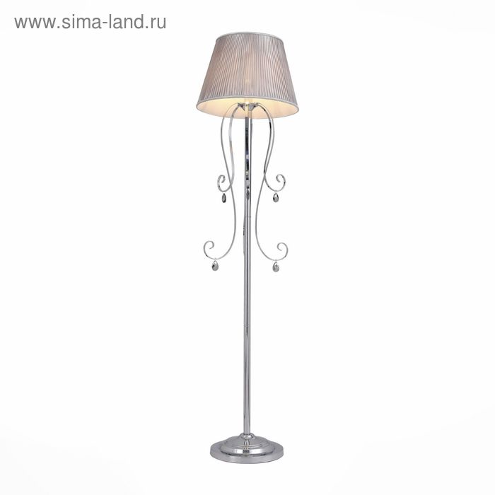 

Торшер AZZURRO 40Вт Е14 хром 38x38x154см