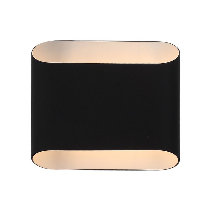 Бра CARINO 2x40Вт G9 черный 22x19см