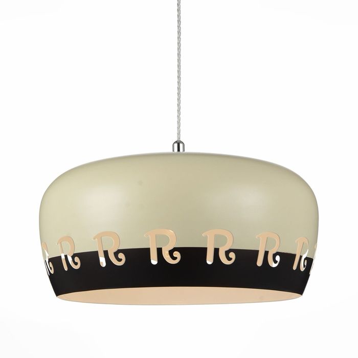 Светильник GRANO 60Вт Е27 белый, черный 40x40x131см