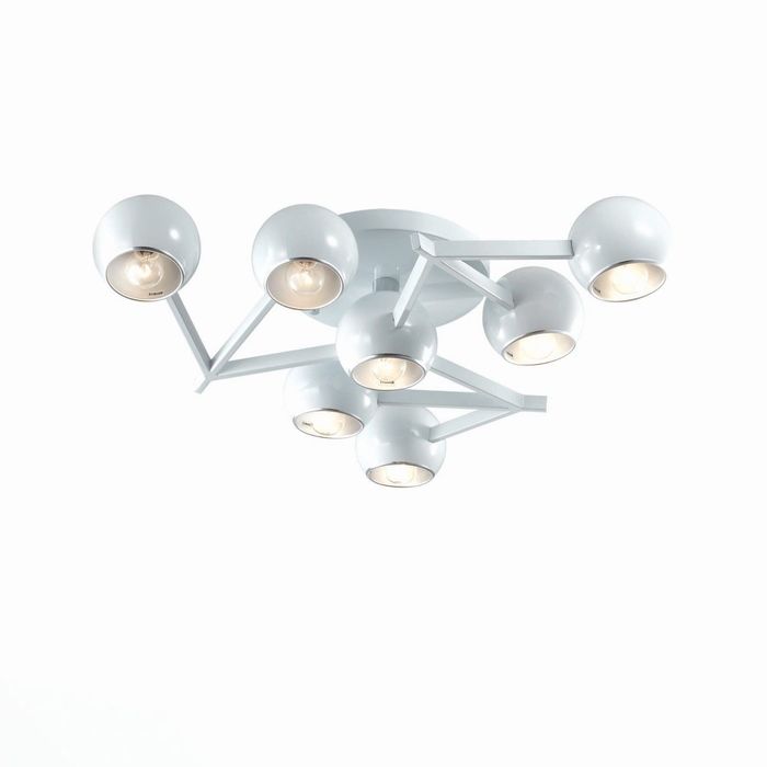 Люстра ROTTURA 7x40Вт Е14 белый 60x60x12см