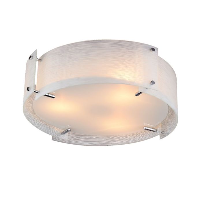 Люстра DONY 3x60Вт Е27 хром 44x44x15см