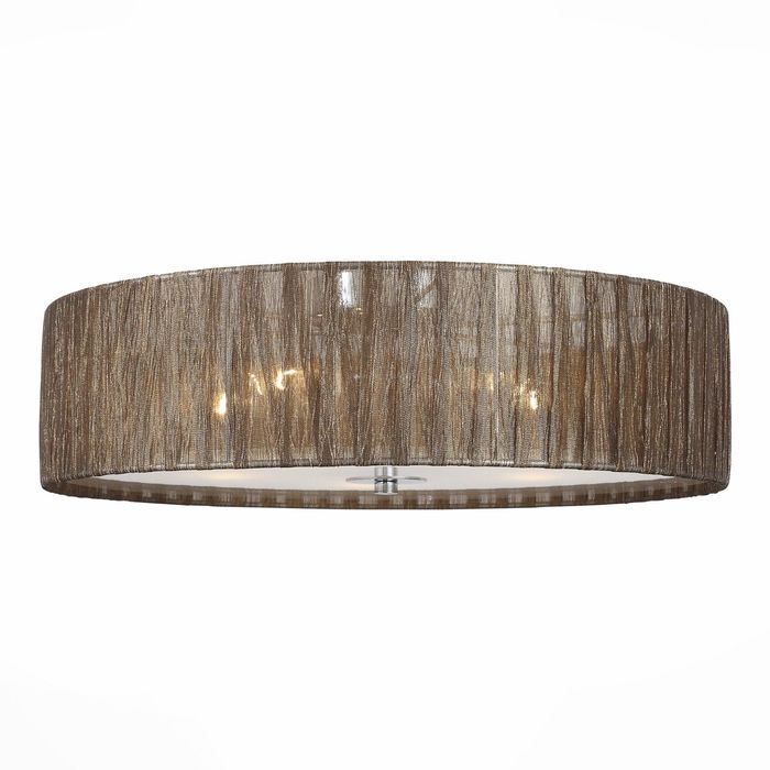 Люстра RONDELLA 5x60Вт Е27 коричневый 50x50x16см