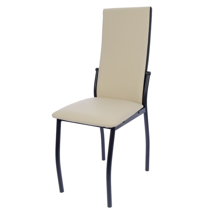 Стул "Шанхай" РАЗБОРНЫЙ, цвет обивки бежевый, каркас коричневый