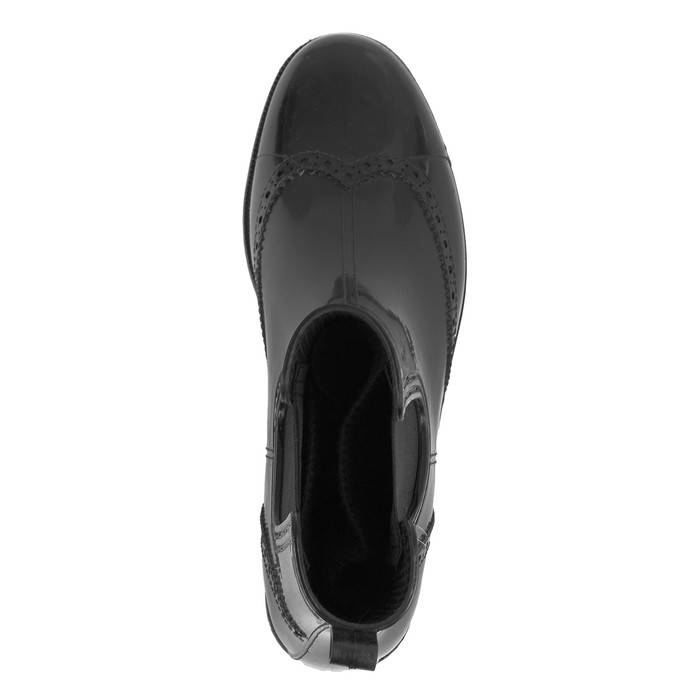 Сапоги (ботильоны) женские арт. 14 на резинке (черный) (р. 39)