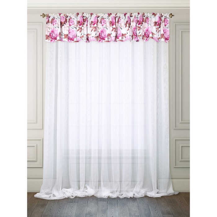 Комплект «Конида», вуаль 500х280 см-1 шт., ламбрекен 500х38 см-1 шт