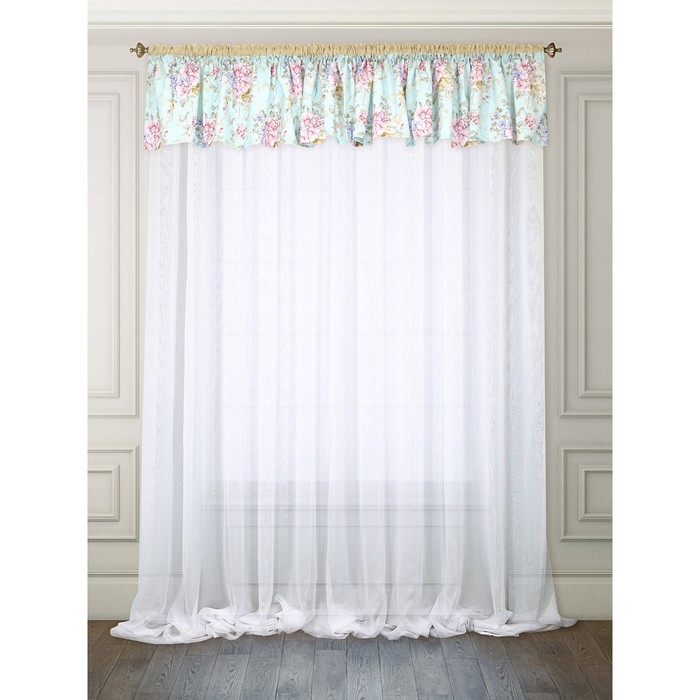 Комплект «Яника», вуаль 500х280 см-1 шт., ламбрекен 500х38 см-1 шт