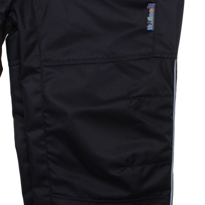 Брюки для мальчика "ГЛЕБ", рост 98 см (52), цвет чёрный Б10016-03