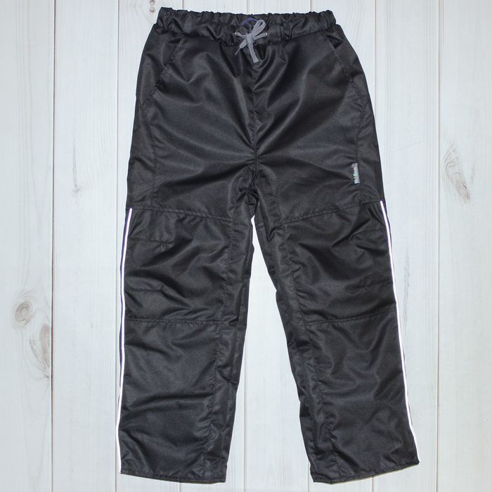 Брюки для мальчика "ГЛЕБ", рост 110 см (56), цвет чёрный Б10016-03