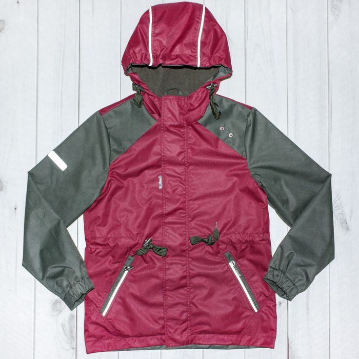 Куртка для мальчика "ЛУКА", рост 158 см (80), цвет хаки/вино В10017-09