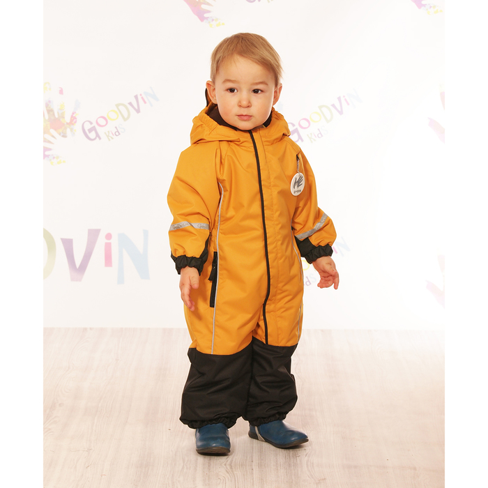 Комбинезон для мальчика "МАКС", рост 92 см (52), цвет оранжевый КМ21117-12_М