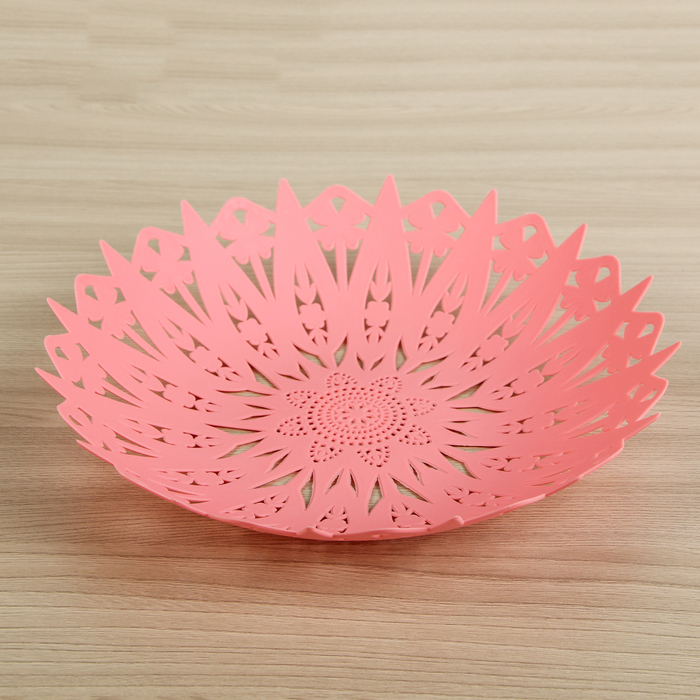 Ваза для хлеба и фруктов 26 см "Мильфей", цвета МИКС