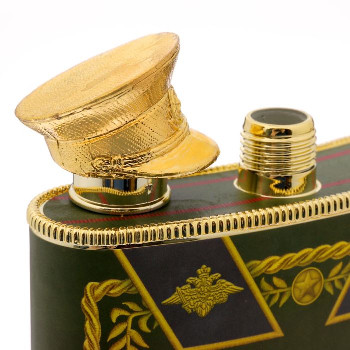 Фляжка "Настоящий майор", 300 мл