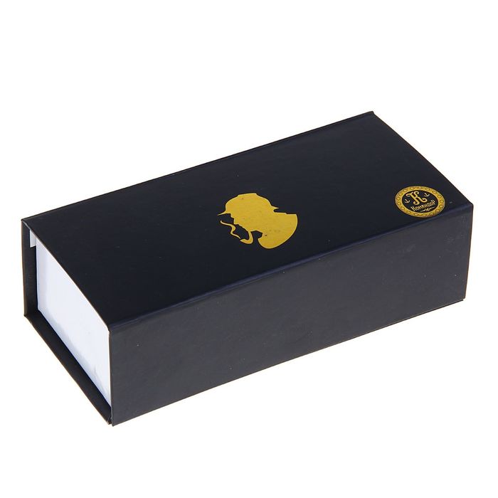 Трубка классическая с рифленым мундштуком, "Капля"