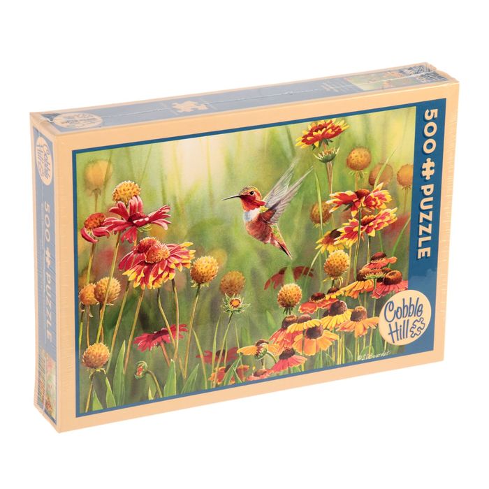Пазлы "Рыжий колибри", 500 элементов