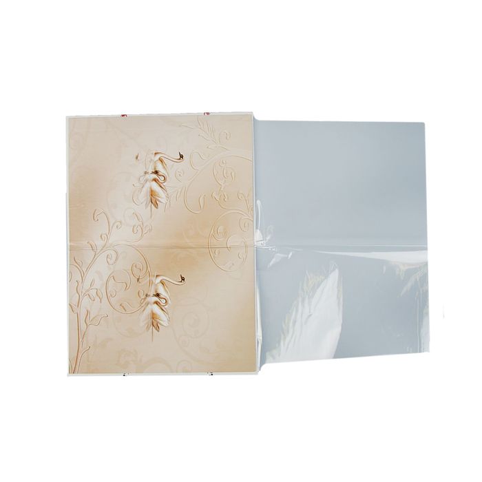 Папка для свидетельства о заключении брака "Русскик узоры", А5, ламинированное