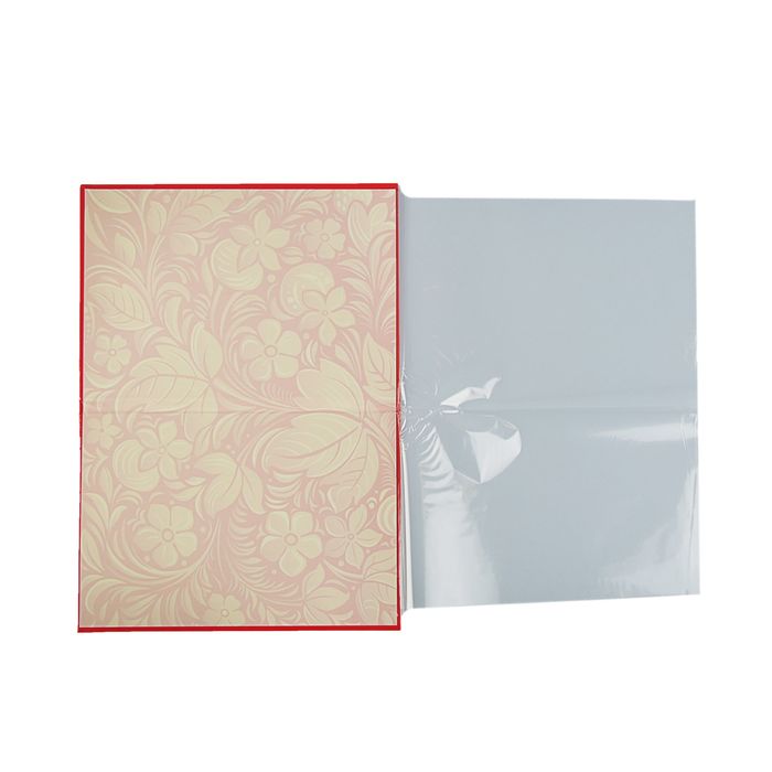 Папка для свидетельства о заключении брака "Русские мотивы", А5, ламинированное