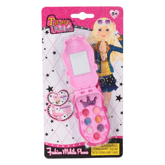 Детский декоративный косметический набор "Телефон", МИКС