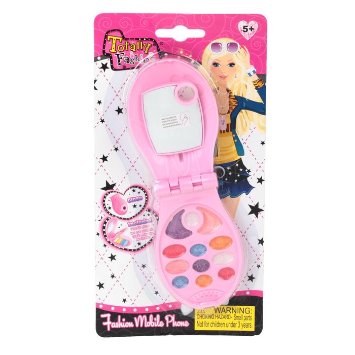 Детский декоративный косметический набор "Телефон", МИКС